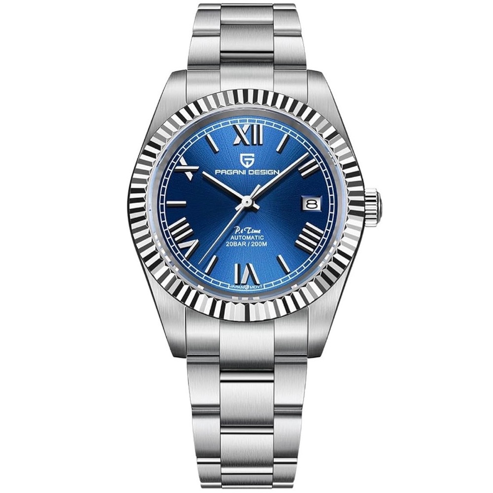 Presidential Day-PAGANI DESIGN New Blue DD40 Luxury StainlessSteel Watch For Men